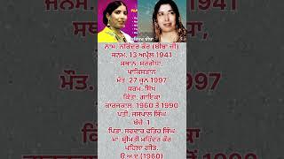 History of Punjabi Singer. Narinder Biba  #biography #stories
