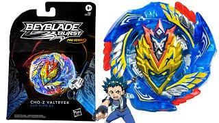 NEW CHO-Z VALTRYEK V5 BLITZ JOLT PRO SERIES BEYBLADE BURST SURGE REVIEW + QR CODE!