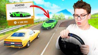 ПОКУПАЮ ВСЕ МАШИНЫ КОТОРЫЕ УВИЖУ, но ОТДАЮ ПОДПИСЧИКАМ! (Forza Horizon 4 на Руле)