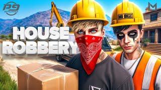 Pretending To Be A Removal Company To Rob Houses In GTA 5 RP - Project 9 - FiveM