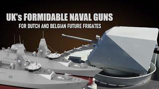 UK to Equip Dutch and Belgian Future Frigates With Formidable naval guns !! The Bofors 40Mk4