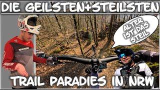 Beste & Steilste MTB Trails in NRW | Epischer Ride auf dem Santa Cruz Bullit |Sonne, Staub & Stürze