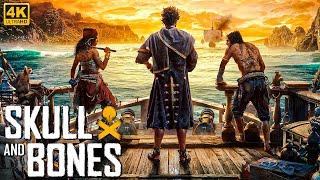 ПРОХОЖДЕНИЕ SKULL AND BONES [4K]  На Русском  Пираты Карибского Моря на ПК