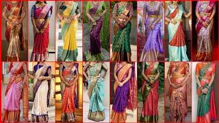 "New Pattu Saree Styles 2024: Elegant and Trendy Picks" #trending #pattusarees #saree #style #viral