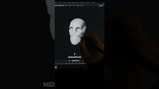 Sculpting in blender is amazing  - How I Sculpt a Skull