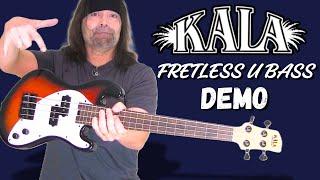 Kala Fretless U Bass Demo #kala #ubass #bass