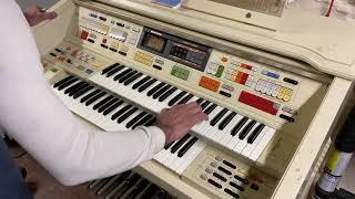 Technics SX-G7 Vintage Organ Demo