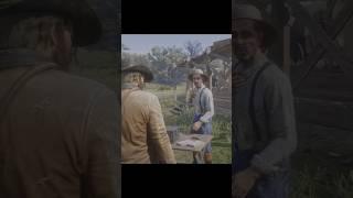Great survival skills in rdr2 #rdr2 #gaming #shorts