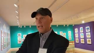 Cel Talk 14 - Bill Heeter gives a tour of his Simpsons animation cel exhibit in Dayton, Ohio!