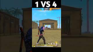 CAN I CLUTCH 1VS4  Against Pro Squad  #shorts #prasunffk #trending