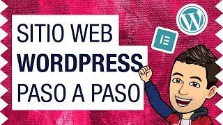 Cómo Crear Una Pagina Web Con Wordpress Paso a Paso (Funciona en 2022) ‍