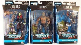 3 Muñecos De Marvel Legends Guardianes De La Galaxia Vol 2