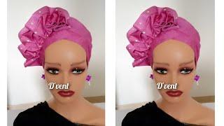 TRANSFORMING ICHAFU - OLD IGBO SCARF INTO AUTO GELE