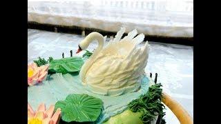 КАК СДЕЛАТЬ ЛЕБЕДЯ ИЗ АЙСИНГА от SWEET BEAUTY СЛАДКАЯ КРАСОТА, ICING SWAN