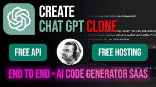 MERN Stack Project - Creating ChatGPT Clone for FREE | AI Code Generator Website with Deployment