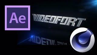 After Effects and Cinema 4d: Videofort Ident Tutorial