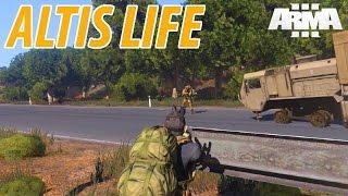 Arma 3: Altis Life - Überfall in der Todeskurve [HD | Deutsch] Let's Play Altis Life