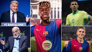 NICO WILLIAMS AGREES TERMS WITH BARCELONA! - JOAN LAPORTA SPEAKS - BARÇA SET TO BID FOR VANDERSON?