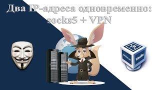 Два IP адреса одновременно socks5+VPN