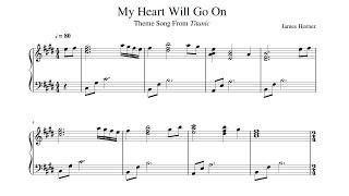 My Heart Will Go On (Titanic Theme) - Piano Tutorial