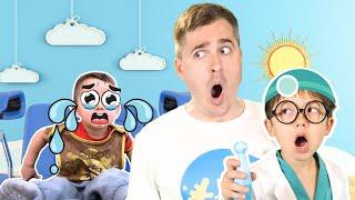 Baby King is AFRAID of the Dentist! | Pretend Play Stories by Papa Joels English