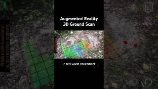 Augmented reality 3D Underground Scan with GoldenEye Plus