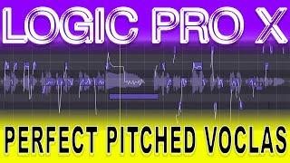 How To Get Perfect Pitch Vocals (Flex Pitch) - Logic Pro X