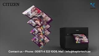 Print Your Memories: Introducing the Citizen CZ-01 Compact Photo Printer | Dye Sublimation Printer