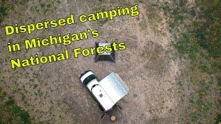 Dispersed Camping in Michigan's National Forests