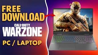 How to Download Call of Duty Warzone for FREE in PC & Laptop 2024 | COD Warzone FREE Download