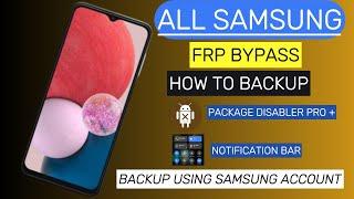 Backup Package Disabler Pro + Notification Bar || FRP Bypass File || Google Account Unlock