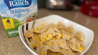 Ranch and Vegetable pasta #part1 #shorts