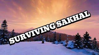 Noob Learns To Survive On Sakhal - DayZ Surving