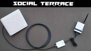 SuperLinxs Long Range Outdoor WIFI Extender Repeater Antenna Router Combo 802.11
