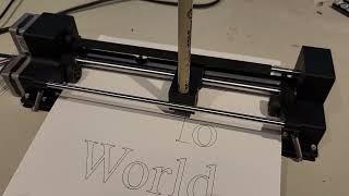 FluidNC Roller Plotter