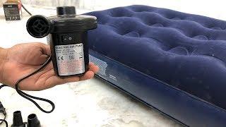 Electric Air Bed Pump Demo | Air mattress pump