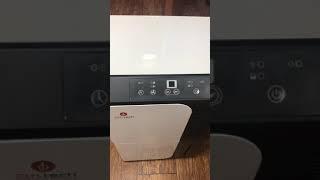 How to set Humidity level in CD-50L Dehumifier?