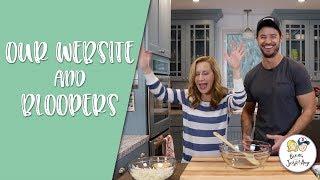 Website and Bloopers | Baking With Josh & Ange