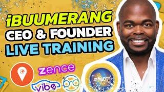  iBuumerang CEO Holton Buggs Full Live Training at Raleigh, NC