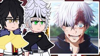 Black Clover character React to Satoru Gojo - Gacha React