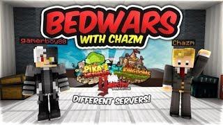 Playing Bedwars RIPOFF Servers