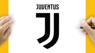 STEP-BY-STEP GUIDE: HOW TO DRAW THE JUVENTUS LOGO FOOTBALL TEAM