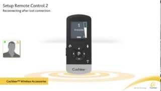 Setup guide Cochlear™ Baha® Remote Control (Gen 2)