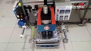 PALING CANGGIH! MESIN HOTPRINT EMBOSS PNEUMATIC HIDROLIS FULL OTOMATIS PREMIUM PENGERJAAN SUPER RAPI