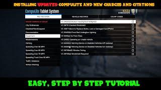 Installing Compulite AND New Charges and Citations | Tutorial | LSPDFR | GTA V |