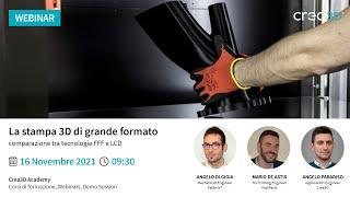 [WEBINAR] [16-11-21] La stampa 3D di grande formato