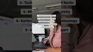 Top 5 Universities in Germany  #phdjourney #students #graduatestudent #study #phdstudent #phdlife