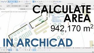 ARCHICAD Calculating Area - Quick Tutorial