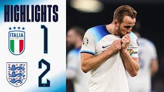 Italy 1-2 England | Kane Becomes England's Record All-Time Goal Scorer | Highlights