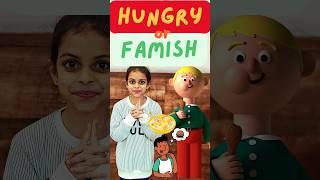 Hungry & Famished #learning #english #englishspeaking #kidslearning #kidsvideo #englishforkids